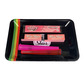 Pink rolling tray gift set