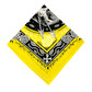 Bandanna, yellow rose