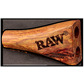 Raw wooden double barrel 