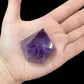 Amethyst crystal cut 