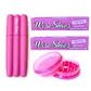 Wise skies pink trident holder set