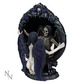 Fates reflection gothic mirror skeleton ornament 33cm