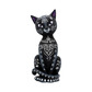 Mystic kitty figurine spirit board black cat ornament 11cm