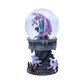  anne stokes dragon mage snow globe