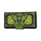 Absinthe la fee verte green fairy embossed purse 18.5cm