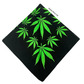 Bandana, green leaf