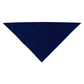 Plain blue bandanna