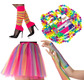 80s rainbow tutu bundle