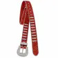 Red cowgirl belt