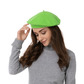 Beret hat, green