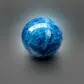 Blue apatite orb 438g 6cm approx