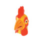 Chicken mask. rubber o/head