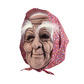 Old woman + headscarf mask