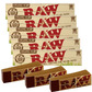 Raw organic hemp rolling papers & raw tips