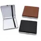 Plain leather cigarette case
