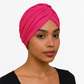 Bright pink turban