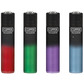 Clipper lighter black crystal gradient