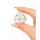 Clear quartz prism point crystal 