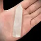 Clear quartz pillar crystal tower 