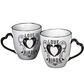 Love birds couple mug set