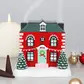 Christmas house incense cone burner