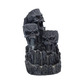 Skull backflow incense tower 17.5cm