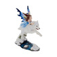 Free spirit figurine fairy winter wolf ornament 23.5cm