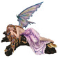 Drema sleeping woodland fairy figurine ornament 34cm