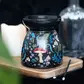 Dark forest print oil burner