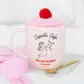 Cupid's caf&eacute; mug, spoon and socks set
