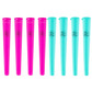 Pink and turquoise doob tube set 