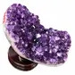 Amethyst large geode crystal statue 8.630kg 30x18cm