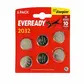 Energizer eveready cr2032 3v lithium coin batteries 6 pack