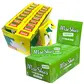 1200 wise skies green 1 1/4 rolling papers & 1200 swan extra slim filter tips bundle