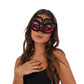 Gothic eye mask, red