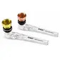 Dk curved glass pipe with screens