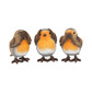 Three wise robins 8cm