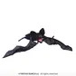 Bat decoration with light and movement, 70cm