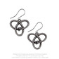 Eve's triquetra earrings