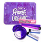 Purple it's organic small rolling tray set