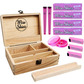 Wise skies large wooden box pink bundle