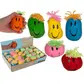 Funny face anti-stress squeeze balls