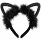 Sequin cat ears headband