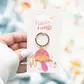 Funky fungi mushroom keyring