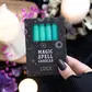 Magic spell luck candles
