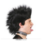 Black punky wig 