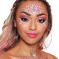 Glitter me up iridescent pearl face jewels