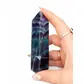Fluorite crystal tower point