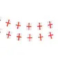 England flag rectangle bunting