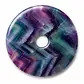 Fluorite crystal wheel